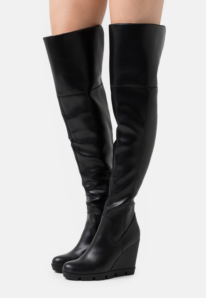 Bottes à Talons Anna Field High Noir Femme | LAU-8019645